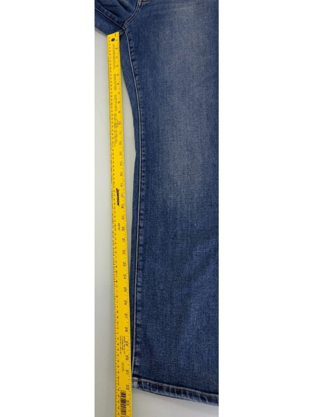 BKE Parker Jeans Women's 31X32 High Rise Straight Fit Stretch Denim Y2K Buckle - Picture 8 of 14
